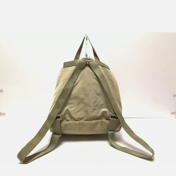 Vintage Prada Large Nylon Backpack Cammello - Picture 4 of 14